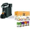 Generico Macchina per il caffè Borbone Bluemoon a Cialde Ese 44 mm. Novità 2025 Blue Moon Colore NERA + 100 Cialde Pop Caffè Miste Assortite 30 deciso + 30 intenso + 20 cremoso + 20 arabica *