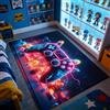 TourKing Tappeto da gioco per cameretta dei ragazzi, motivo gamepad 3D, antiscivolo e lavabile, per soggiorno, sala giochi, 120 x 160 cm