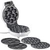 Rosenstein & Söhne macchina per ciambelle: Maker 3in1 per donut, cupcake e cakepop, antiaderente, 600 Watt (donutmaker 3in1, Cake Pop Donut Maker, cottura)