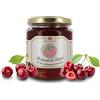 Brezzo Mostarda di Ciliegie 380g Brezzo - La Vera Mostarda di Cremona, Specialità Artigianale Italiana, Ideale con Formaggi e Bolliti