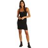 Calvin Klein Soft Rib Fit & Flare Dress J20j225272 Abito Svasato Donna (Pacco da 1)