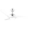 Cecotec Ventilatore da soffitto Cecotec con luce EnergySilence Aero 560 FerroBianco. 60W, Diametro 52", Luce LED 18W, Telecomando