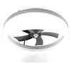 Cecotec Ventilatore da Soffitto Cecotec con Luce EnergySilence LampAero 650 Design Bianco. Motore DC, 20W, luce LED, 5 pale da 17".