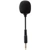 Generisch Mini microfono a condensatore, 3,5 mm, microfono flessibile a 360 gradi, microfono omnidirezionale per computer portatile, microfono audio plug-in per chat