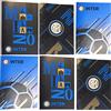FCP Inter QUADERNONE QUADERNO Inter Internazionale milano 6 pezzi a quadretti 5 mm con margine Quadro Q scuola primaria + omaggio portachiave fischietto