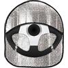 +PWR Car Parts Parasole universale per volante argento 50 x 44 cm Realizzato in alluminio. Protegge il volante originale del veicolo dal calore eccessivo.