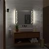 Alasta Detroit 120x80cm, Specchio Bagno LED, Specchio da Parete con Luce Bianco Neutro, Design Moderno, Specchio Illuminato