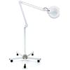 GMSLuu Lampada con lente d'ingrandimento 5/8x, 5 diottrie regolabili, per uso privato, saloni di bellezza, AC 240 V, 50 Hz, bianco (8X)
