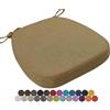 seokor Cuscini Per Sedia Cucina, 40x38/43x40/43x42cm Rimovibile Cuscino per Sedia,U-Shape Memory Foam Cuscini Per Sedia, Lavabile Cuscino per Sedia da Pranzo, for Interni Esterni Giardino(Color6,43x40x5cm)