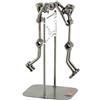 Steelman24 I Omini di Viti Pallavolo 2 Persone I Idee Regalo Originale I Soprammobili in Metallo I Modellino