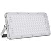 Sararoom Faretto LED da Esterno 100W, 10000LM 6500K Bianca Fredda Faro Led, IP65 Impermeabile Proiettori Luci di sicurezza, Faretti con Supporto Regolabile 180° per Giardino Terrazza Garage, No Spina
