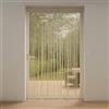 EMPOTEC Tenda Intrecciata in Cotone Naturale, Effetto Corda, Scaccia Mosche e Insetti, per Porte, Finestre, Balcone e Giardino, Colori Assortiti (100x220)