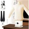 SHENGSHIYU Manichino Stira Camicie,Stiratore Gonfiabile Dotato di Stampo per Capi,Stampo per Pantaloni,Porta Scarpe/Cappelli,Asciugatura Temporizzata e Stiratura,Eliminazione Rughe e Cura Aromatica