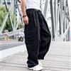 Yujun Pantaloni Merci Baggy Baggy Trendy Uomo Casual Hiphop Harem Cotone Pantaloni Dritti Gamba Larga Plus Size Streetwear Abbigliamento