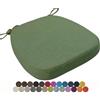 seokor Cuscini Per Sedia Cucina, 40x38/43x40/43x42cm Rimovibile Cuscino per Sedia,U-Shape Memory Foam Cuscini Per Sedia, Lavabile Cuscino per Sedia da Pranzo, for Interni Esterni Giardino(Color16,40x38x5cm)