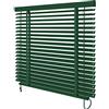 OR TENDE - Tenda Veneziana da 50 mm 50x100 cm per Esterno Su Misura in Alluminio con Nastro in Stoffa di facile montaggio Made in Italy