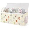 omedecal Cesta Porta Giochi Bambini Contenitori, Pieghevole, 124 L, Grande Oxford Contenitore Cesto Scatola Porta Giochi Baule Portagiochi Bambini Bambino, 96x32x40cm - Animali Pastello