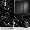 A.Monamour Adesivi per Piastrelle da Parete Adesivi per Mattonelle Autoadesivo Spessa Marmo Effetto 3D Impermeabile PVC Decorazione Murale per Cucina Bagno Lavanderia 10.16x20.32cm