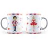 Bialetti Schiaccianoci, Set 2 Tazze, Porcellana