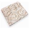 SpazioTessile Copritutto Arredatutto Telo arredo Copridivano Copriletto Multiuso Letto Divano Fantasia (Esagon Beige 51, 240x280 Matrimoniale)