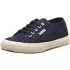 SUPERGA 2750 Plus Cotu, Scarpe da Ginnastica Basse Unisex - Adulto, Navy, 37 EU