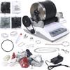 Generic Rock Tumbler Machine Kit, DIY Stone Polishing Electric Grinder con timer 7 giorni, lucidatrice staccabile per tutte le età