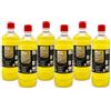 KM Firemaker Gel combustibile - Set 6 bottiglie da 1L - Gel infiammabile per fonduta, buffet, chafing dish, caminetti decorativi - Gel sicurezza inodore per uso interno ed esterno - Art 310 (6)