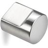 SOTECH 5 x Pomello per mobili EK11 Ø 25 x 28 mm vero Acciaio Inossidabile | per armadietto Pomelli da cucina Design