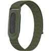 GIOPUEY Cinturini Compatibile con Google Fitbit Air, Cinturino in Morbido Nylon Intrecciato [Unisex] [Traspirante] - Darkgreen