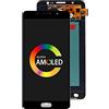 Generic Mostra bene 5.5 pollici per Samsung Galaxy J7 2016 LCD J710 SM J710F J710FN J710M J710H J710A DS Display LCD Touch Screen Digitizer Assembly (TFT bianco)