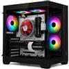 Outlet Computer Outsider PC Gaming Desktop i7 NERO - RAM 64 GB - SSD 1 TB - RTX 3050 6 GB GDDR6