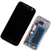 Duotipa Super AMOLED Display compatibile con Samsung Galaxy S7 SM-G930F SM-G930A 5.1 inch LCD Display Digitizer Display di ricambio con cornice + strumenti (nero)