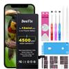 Beefix Batteria per iPhone 12 Mini: Batteria Li-Ion 4500mAh alta capacità per iPhone 12 Mini con strumenti riparazione professionali Compatibile con modelli A2399 A2400 A2398