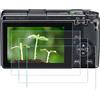 FANZR GR III - Pellicola proteggi schermo compatibile con fotocamera Ricoh GR III GR3, confezione da 3, durezza 9H, vetro temperato antigraffio