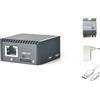 youyeetoo FriendlyElec NanoPi Zero2, piccolo router GbE per computer - 1/2 GB RAM - con attacco eMMC, RJ45 GbE, RK3528A, antenna WiFi nascosta (2 GB RAM + 64 GB eMMC, con alimentatore di rete e modulo