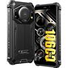 FOSSiBOT F101P Smartphone outdoor 10600 mAh 5,45 schermo HD Cellulare resistente senza contratto Android 13 7 GB RAM + 64 GB ROM Fotocamera 24 MP Impermeabile Antipolvere 4G Dual Sim IP68/IP69K/OTG