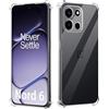 GIOPUEY Cover Compatibile con OnePlus Nord 6, TPU Ultrasottile HD Case, Protezione del Cuscino d'Aria - Trasparente