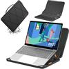 Smatree MS82 Custodia protettiva rigida in EVA con stand compatibile per 15,6 pollici MSI Modern 15 F13M/A5M/A11M/A11MU/B11M Series, per MSI Prestige 15 A12UD/A12SC, per MSI Summit B15 A11M Series