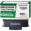 WeiLaiColor B222X00 - Cartuccia toner compatibile con stampanti Lexmark B22236dw MB2236adwe (B222X00, 6000 pagine)