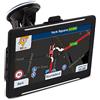Baceyong Navigatore GPS per Camion e Auto - 7 Pollici Touch Screen HD, Mappa a Vita del Regno EU e UK, FM 8G DDR256M HGV