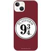 LA CASA DE LAS CARCASAS Custodia ufficiale Harry Potter per iPhone 14, Binario 9 3/4 per proteggere il tuo cellulare, custodia flessibile in silicone per iPhone con licenza ufficiale Harry Potter
