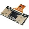Sintech Adattatore da doppia micro SD a ZIF CE a 40 pin, compatibile con iPod Classic iPod Video 5a 5a 5a 6a 6a 7a 7a scheda TF sostituisce MK8022GAA MK1634GAL MK1231GAL