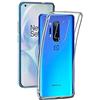 REY - Pack 3X Cover in Gel TPU Trasparente per ONEPLUS 8 PRO - One Plus 8 PRO, Ultra Sottile 0,33 mm, Morbido Flessibile, Custodia Silicone
