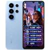 Blackview Wave 10C Smartphone 4G AI Offerte, 6,88 HD+, 16GB+128GB (2TB Esterna), 3 Assistenti Intelligenti AI, Fotocamera 32MP+13MP, Slot per 3 Schede, Android 16 Dual SIM Cellulare GPS, Blu