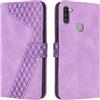OKZone Cover per Samsung Galaxy A11/M11, Custodia in Pelle Samsung A11/M11, Antiurto Cover a Libro Galaxy A11/M11 Magnetica Portafoglio Folio PU Pelle Flip Caso con Wallet Case Cover (Porpora)