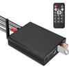 ARCELI Trasmettitore e ricevitore Bluetooth 6.0, supporta A2DP/AVRCP/A2DP/HFP3 in un adattatore audio, adatto per TV, cuffie, altoparlanti e stereo
