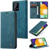 Sojlecyu Cover per Samsung Galaxy A53 5G Custodia, a Libro Portafoglio in Premium Pelle PU Porta Carte Flip Case Supporto Protezione Case Cover per Samsung Galaxy A53 5G, Blu verde