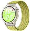 GIOPUEY Cinturini Compatibile con Amazfit Balance 2/Active Max/Cheetah Pro/Bip5/Bip6/T-Rex 3 PRO 48mm, Cinturino in Morbido Nylon Intrecciato [Unisex] [Traspirante] - LightGreen