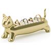 Umbra Ali Cat - Porta Anelli Zinco, Ottone, Ideale per Gioielli e Decorazione