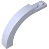 XYEIUGO 15967 Mattone Arcuato Arco 1x6x3 1/3 Parte Superiore Curva 50 Pezzi GDS-720 compatibile con Lego Mattoncini da Costruzione Colore Gris clair vintage